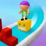 彩块冲浪者
